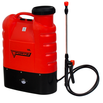Аккумуляторный опрыскиватель ForteCL-16А 8АН/12V/2-4Bar/16л Аккумуляторный опрыскиватель ForteCL-16А 8АН/12V/2-4Bar/16л
